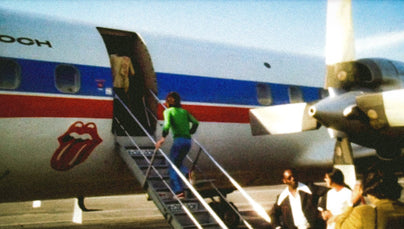 The Stones arrival in Jamaica