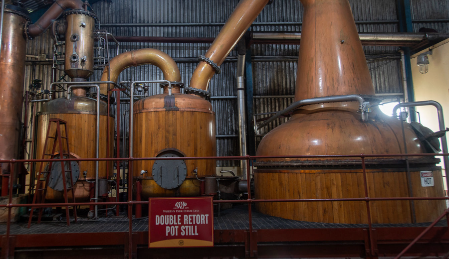 A rare blend from four Jamaican distilleries