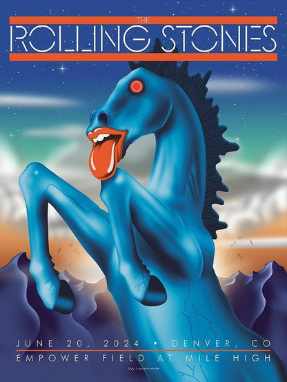 Denver, CO 2024 Lithograph