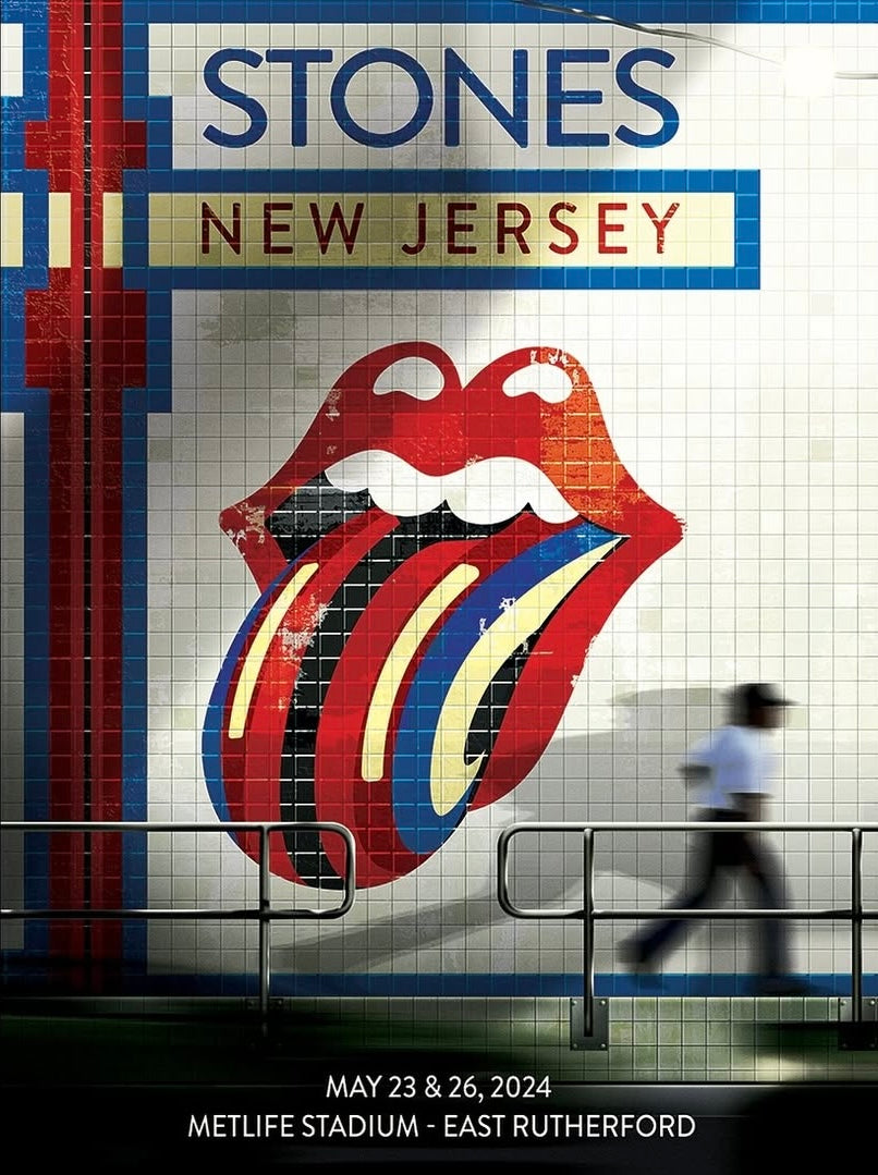 East Rutherford, NJ 2024 Lithograph