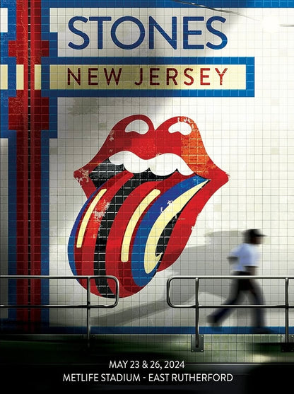 East Rutherford, NJ 2024 Lithograph