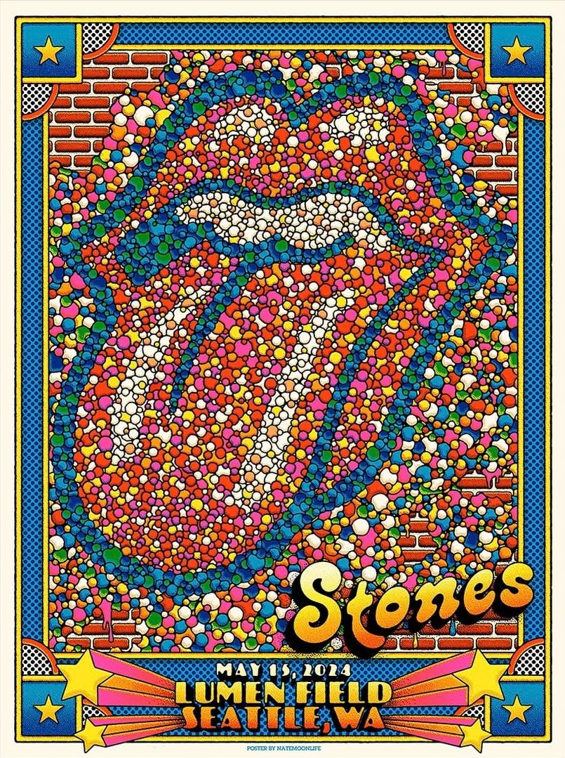 Seattle, WA 2024 Lithograph