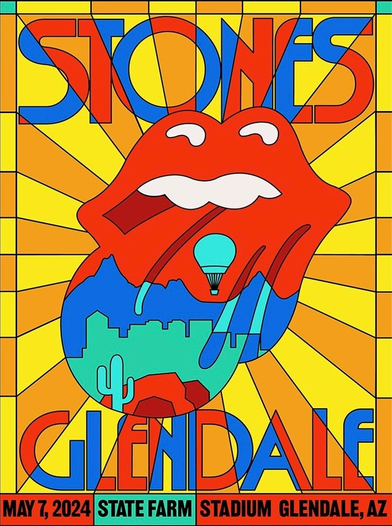 Glendale, AZ 2024 Lithograph