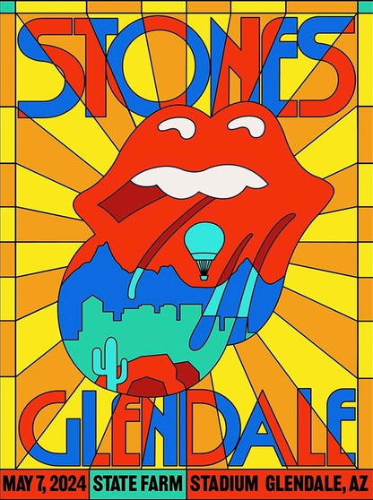 Glendale, AZ 2024 Lithograph