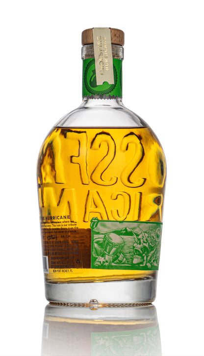 The back of the Crossfire Hurricane bottle.